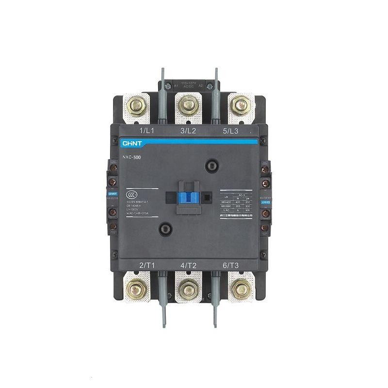 Контактор NXC-500 500А 110-127В AC/DC 2НО+2НЗ 50Гц (R) CHINT 836561 Контактор NXC-500 500А 110-127В AC/DC 2НО+2НЗ 50Гц (R) CHINT 836561