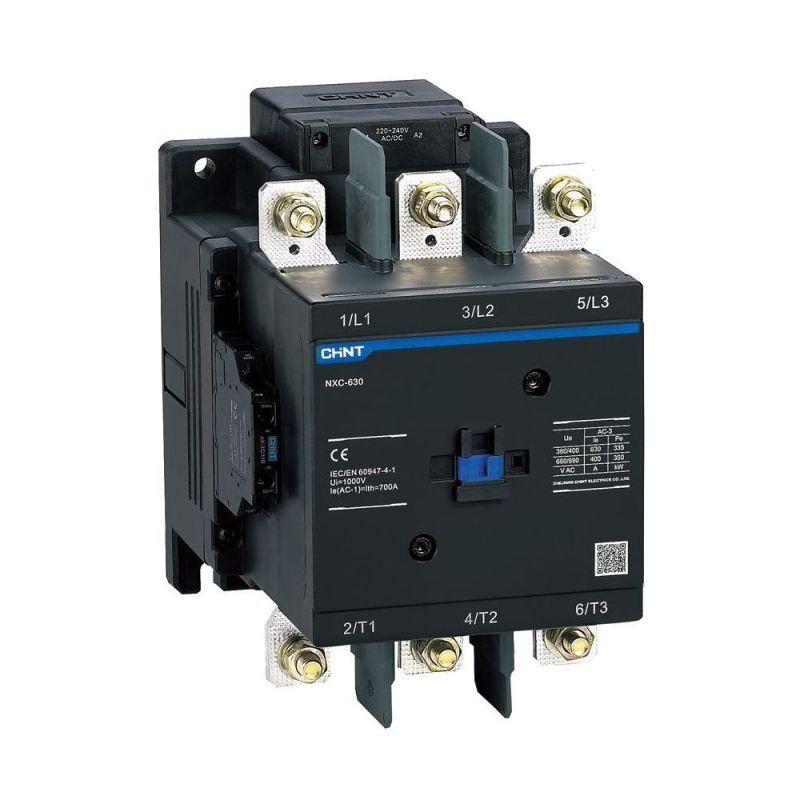 Контактор NXC-630 630А кат. 380-415В AC/DC 2НО+2НЗ AC-3 (R) CHINT 836562 Контактор NXC-630 630А кат. 380-415В AC/DC 2НО+2НЗ AC-3 (R) CHINT 836562