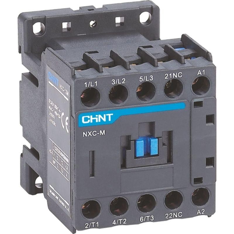 Контактор NXC-12M/22 12А кат. 380В AC 2НО+2НЗ (R) CHINT 836615 Контактор NXC-12M/22 12А кат. 380В AC 2НО+2НЗ (R) CHINT 836615