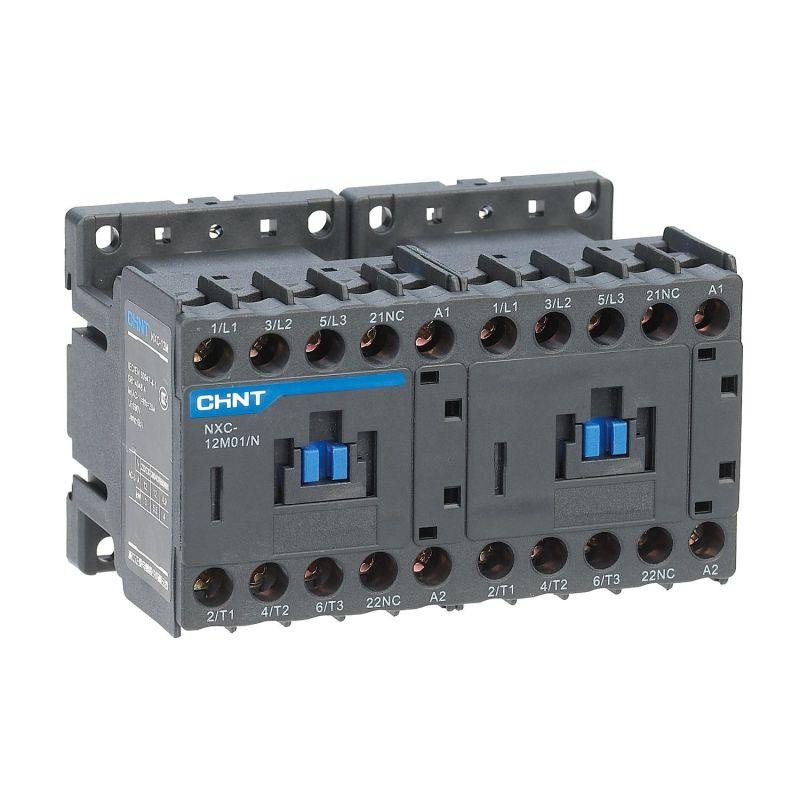 Контактор NXC-09M01/N реверс. 09А 110АС 1НЗ 50/60Гц CHINT 836637