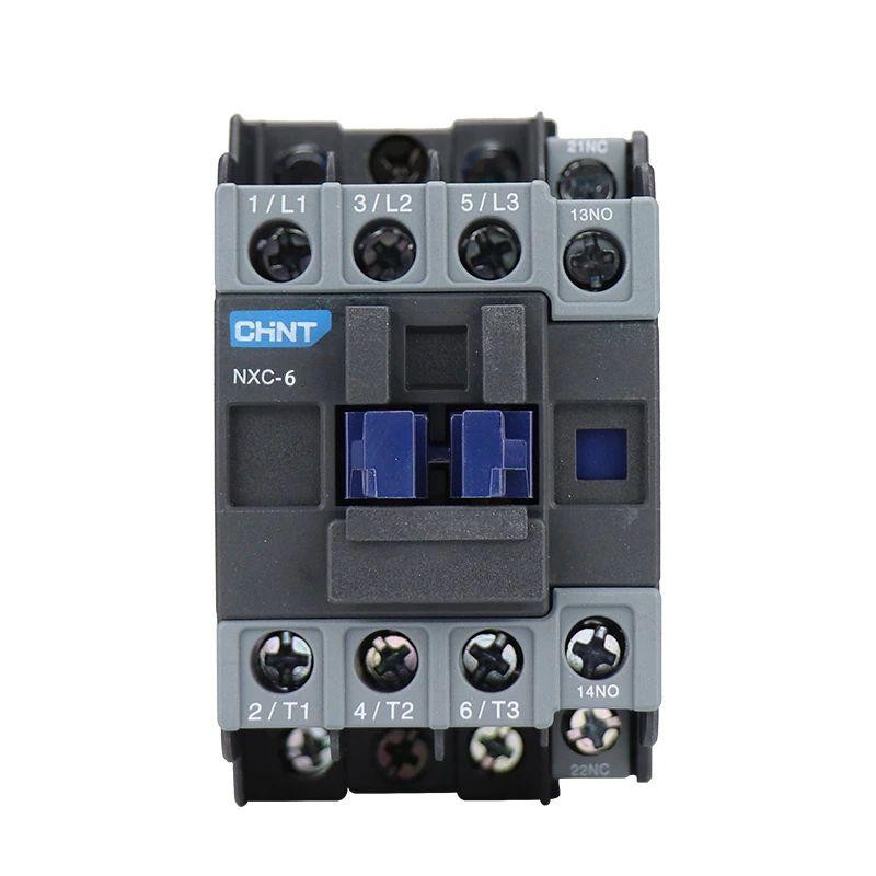 Контактор NXC-06M01/Z 6А кат. 24В DC 1НЗ (R) CHINT 836666 Контактор NXC-06M01/Z 6А кат. 24В DC 1НЗ (R) CHINT 836666