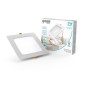 Светильник светодиодный Basic Downlight 12Вт 4000К IP20 1000лм 170-260В 145х26 квадрат бел. GAUSS 9031420212 Светильник светодиодный Basic Downlight 12Вт 4000К IP20 1000лм 170-260В 145х26 квадрат бел. GAUSS 9031420212