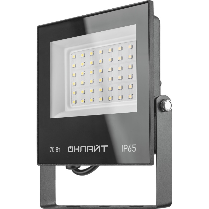 Прожектор светодиодный 90 499 OFL-03-70-6.5K-BL-IP65-LED ОНЛАЙТ 90499 Прожектор светодиодный 90 499 OFL-03-70-6.5K-BL-IP65-LED ОНЛАЙТ 90499