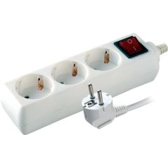Удлинитель 3х3м с заземл. 16А IP20 S 3х3-ZDV 2.2кВт с выкл. Volsten 9328