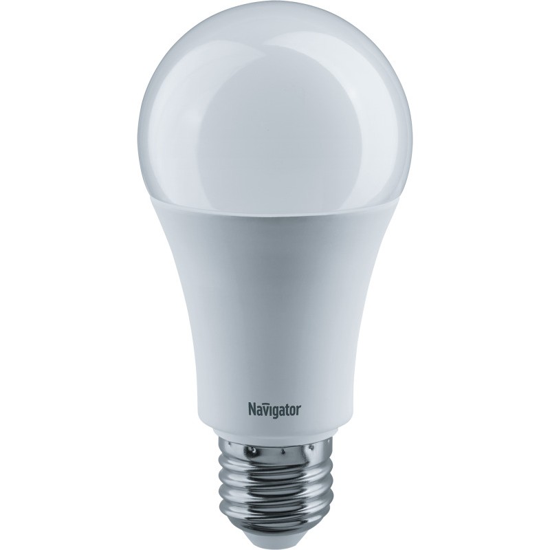 Лампа светодиодная 95 321 NLL-A60-15-230-4K-E27-PACK3 NAVIGATOR 95321