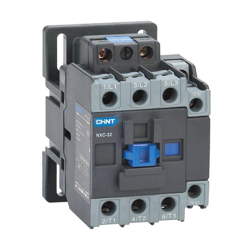 Контактор NXC-40-65 40А кат. 24В AC 1НО+1НЗ (R) CHINT 956640 Контактор NXC-40-65 40А кат. 24В AC 1НО+1НЗ (R) CHINT 956640