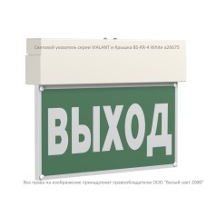 Указатель световой BS-VIALANT-51-S1-INEXI3-MSS3 Белый свет a22312