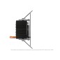 Светильник аварийный BS-RADAR-81-L4-STABILAR2 Black Белый свет a23649