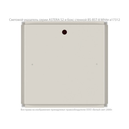 Оповещатель пожарный световой BS-ASTERA-10-F2-12 Белый свет a26861