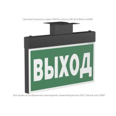 Указатель световой BS-YANTA-10-S1-ELON Black Белый Свет a28937