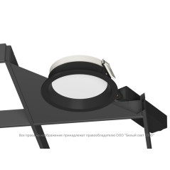 Светильник аварийный BS-DL-10-L1-LED V02 Black 4000К Белый Свет a29253