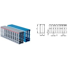 Кабель-канал перфорированный 25х40 L2000 RL12 G DKC 00128RL