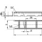 Лоток лестничный 400х100 L3000 сталь 1.5мм DKC LL1040