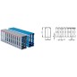 Кабель-канал перфорированный 25х60 L2000 RL12 G DKC 00136RL