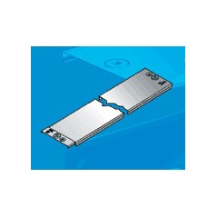 Крышка для лотка осн.80 L3000 сталь 0.6мм с заземл. оцинк. DKC 35521