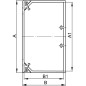 Кабель-канал 100х80 L2000 пластик TA-GN DKC 01790