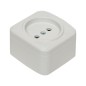 Розетка 1-м ОП Минск 10А IP20 без заземл. бел. Basic EKF EGR10-022-10 Розетка 1-м ОП Минск 10А IP20 без заземл. бел. Basic EKF EGR10-022-10