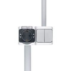 Кабель-канал MultiSet 30х13 L2000 сер. SE IMT30130GY