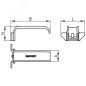 Фиксатор кабеля для короба RL6 60 DKC 05206RL