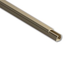 Кабель-канал 12х12 L2000 пластик дуб (темн. основа) Ruvinil РКК-12х12-08М