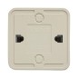 Розетка 1-м ОП Рим 16А IP20 с заземл. бел. EKF ENR16-028-10