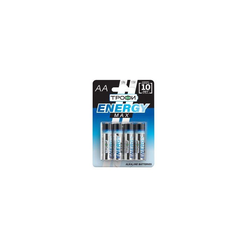 Элемент питания алкалиновый AA/LR6 LR6-4BL Ultra (блист.4шт) Трофи Б0015138 Элемент питания алкалиновый AA/LR6 LR6-4BL Ultra (блист.4шт) Трофи Б0015138