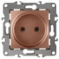 Розетка 1-м СП Эра12 12-2105-14 16А IP20 16AX 250В 2P механизм медь Эра Б0019337
