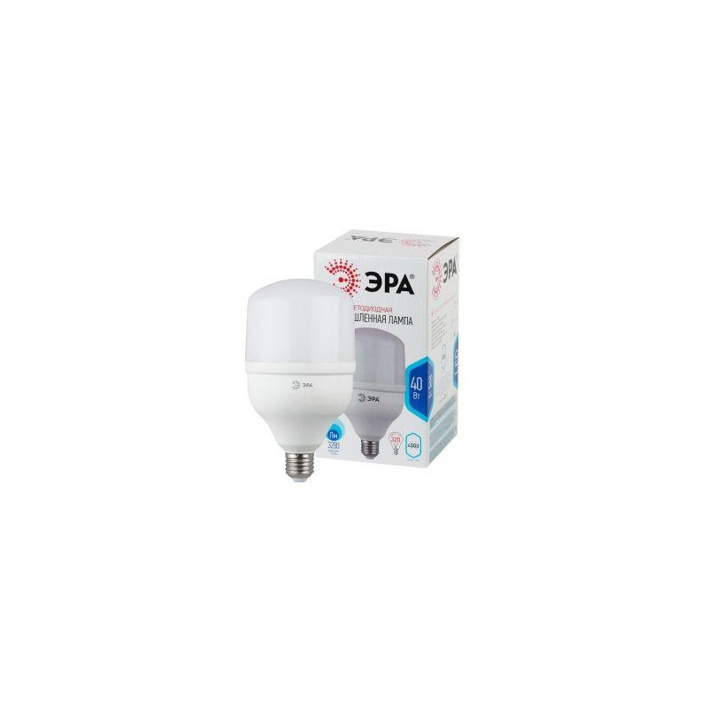 Лампа светодиодная высокомощная STD LED POWER T120-40W-4000-E27 40Вт T120 колокол 4000К нейтр. бел. E27 3200лм Эра Б0027005 Лампа светодиодная высокомощная STD LED POWER T120-40W-4000-E27 40Вт T120 колокол 4000К нейтр. бел. E27 3200лм Эра Б0027005