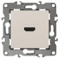 Розетка 12-3114-02 HDMI сл. кость ЭРА Б0027482