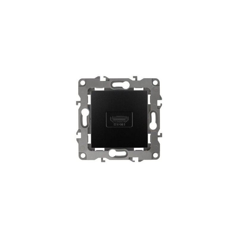 Розетка 12-3114-05 HDMI антрацит ЭРА Б0027485