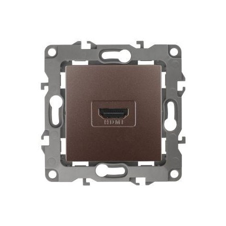 Розетка 12-3114-13 HDMI бронза ЭРА Б0027488