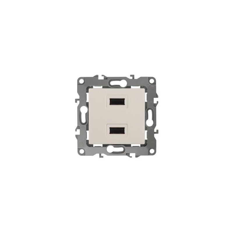 Устройство зарядное USB 12-4110-02 5В-2100мА сл. кость ЭРА Б0027492