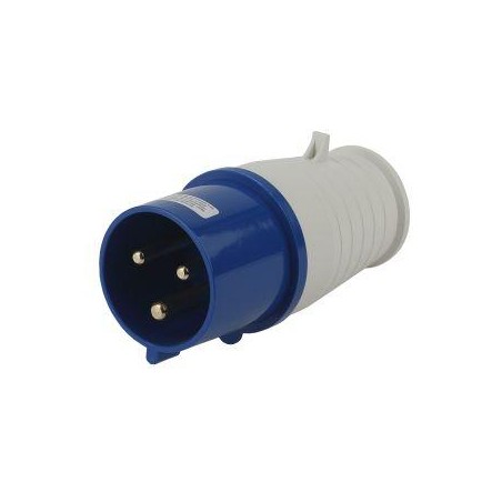 Вилка переносная 23 2Р+РЕ 32А 220В IP44 V-32-2P-PE-IP44 ЭРА Б0032852
