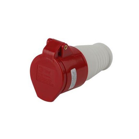 Розетка переносная 214 3Р+РЕ 16А 380В IP44 R-16-3P-PE-IP44 ЭРА Б0032862