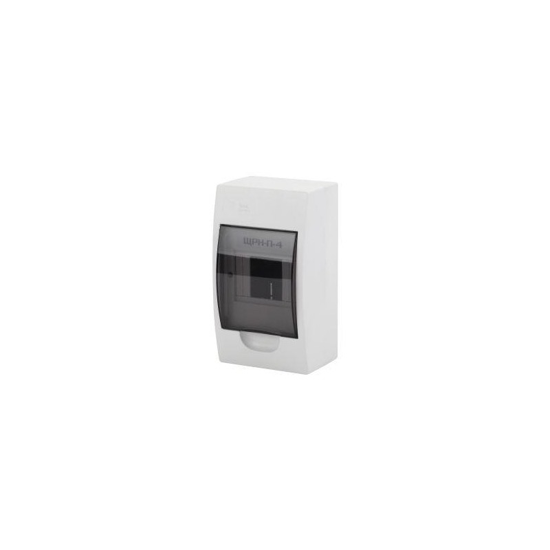 Бокс ЩРН-П-4 мод. навесной пластик IP41 SIMPLE NO-box_simple-plastic_4_surface ЭРА Б0041521