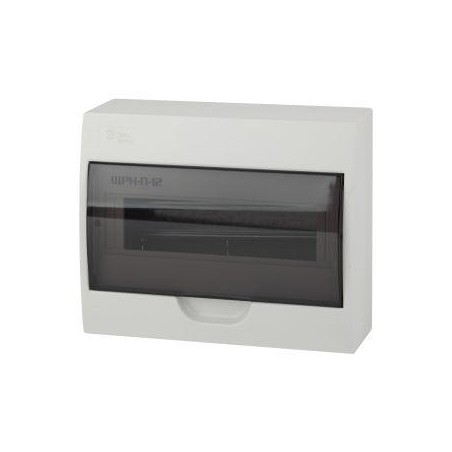 Бокс ЩРН-П-12 мод. навесной пластик IP41 SIMPLE NO-box_simple-plastic_12_surface ЭРА Б0041525