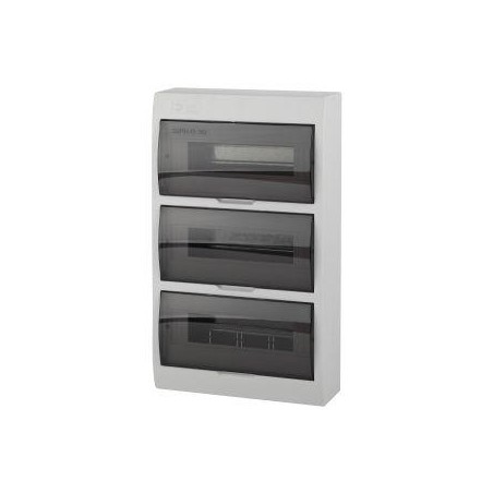 Бокс ЩРН-П-36 мод. навесной пластик IP41 SIMPLE NO-box_simple-plastic_36_surface ЭРА Б0041529