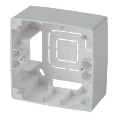 Коробка наклад. монтажа 1 пост Эра12 алюм. 12-6101-03 ЭРА Б0043162