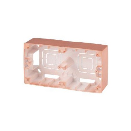 Коробка наклад. монтажа 2 поста Эра12 медь 12-6102-14 ЭРА Б0043178