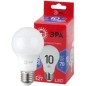 Лампа светодиодная RED LINE LED A60-10W-865-E27 R 10Вт A60 груша 6500К холод. бел. E27 Эра Б0045324