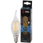 Лампа светодиодная филаментная F-LED BXS-11W-840-E14 BXS 11Вт свеча на ветру 4000К нейтр. бел. E14 Эра Б0047002