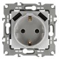 Розетка 16А 250В 2P+E с 2хUSB 5В-3А защ. шторки Эра12 алюм. 12-4109-03 ЭРА Б0047842 Розетка 16А 250В 2P+E с 2хUSB 5В-3А защ. шторки Эра12 алюм. 12-4109-03 ЭРА Б0047842