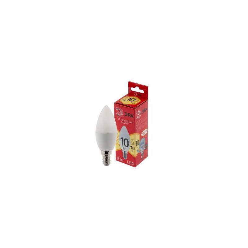 Лампа светодиодная RED LINE LED B35-10W-827-E14 R 10Вт B35 свеча 2700К тепл. бел. E14 Эра Б0049641 Лампа светодиодная RED LINE LED B35-10W-827-E14 R 10Вт B35 свеча 2700К тепл. бел. E14 Эра Б0049641