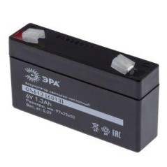 Аккумулятор свинцово-кислотный 6В 1.3 GS613 Эра Б0050079