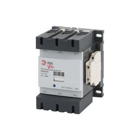 Контактор КТИ-5115 KKT50-115-400-10-E 115А 400В/АС3 PRO Эра Б0054921