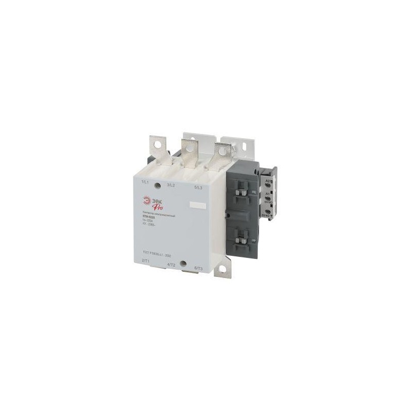 Контактор КТИ-5225 PRO KKT50-225-230-10-E 225А 230В/АС3 Эра Б0054926 Контактор КТИ-5225 PRO KKT50-225-230-10-E 225А 230В/АС3 Эра Б0054926