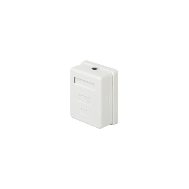Розетка компьютерная 1 порт RJ45 кат.5E неэкранир. Эра Б0056901