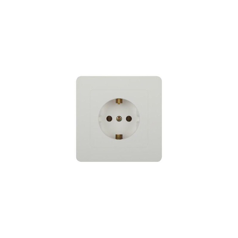 Розетка 1-м СП Style 7-202-01 16А 250В IP20 2P+E Schuko с заземл. бел. Intro Б0060619 Розетка 1-м СП Style 7-202-01 16А 250В IP20 2P+E Schuko с заземл. бел. Intro Б0060619