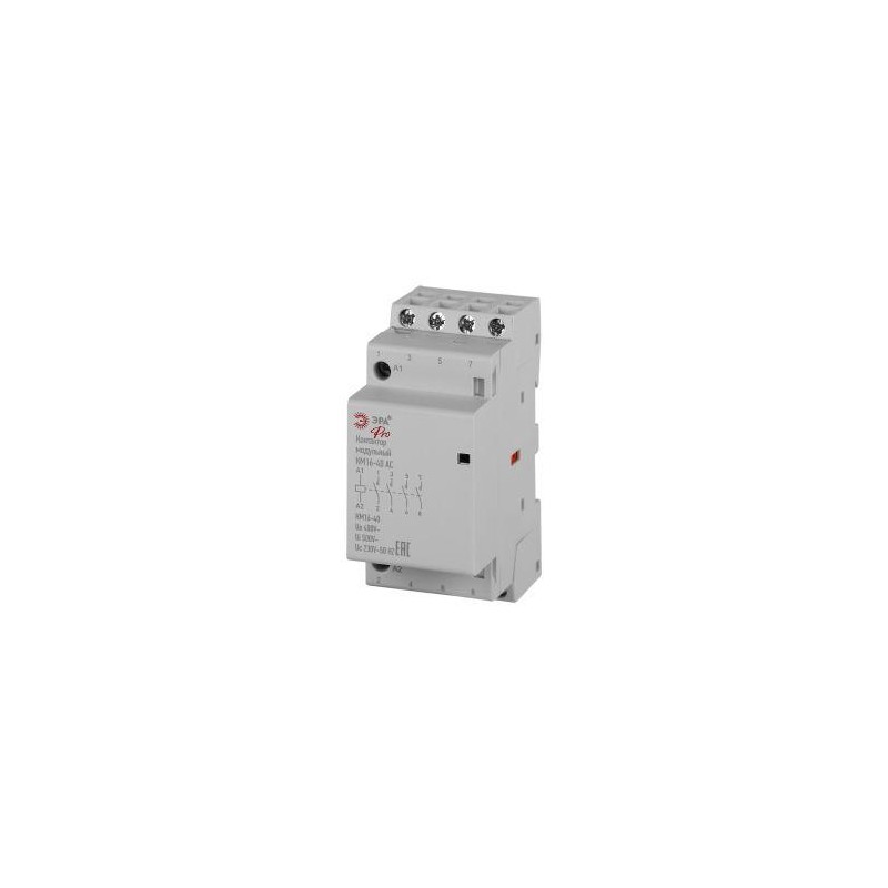Контактор модульный КМ16-40 АС PRO NO-902-325 ЭРА Б0062251 Контактор модульный КМ16-40 АС PRO NO-902-325 ЭРА Б0062251