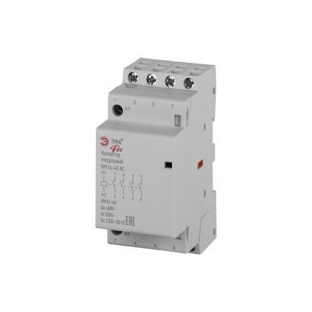 Контактор модульный КМ16-40 АС PRO NO-902-325 ЭРА Б0062251